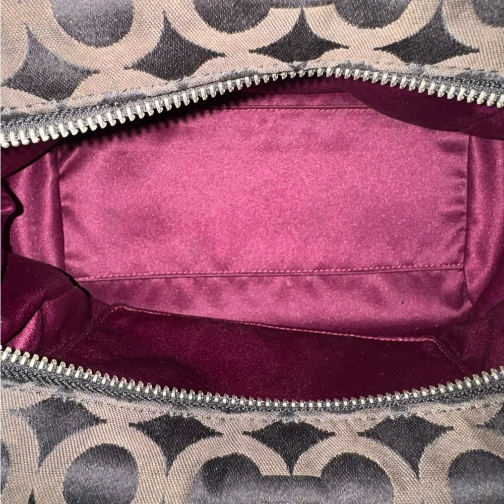 Coach Taylor Op Art Small Satchel - Picture 10 of 11